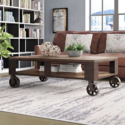Schlenker Wheel Coffee Table by Trent Austin Design
