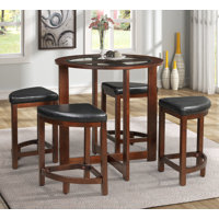 Landaverde 4 - Person Counter Height Dining Set by Millwood Pines