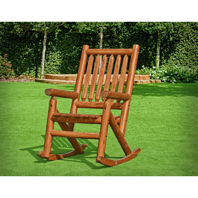 Plinio Single Porch Rocking Chair by Charlton Home