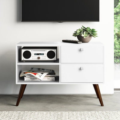 Accentuations 35" TV Stand with 2 Shelves and 2 Drawers for TVs up to 32"
