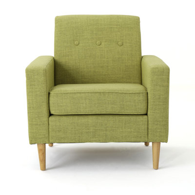 Vytis 30.5" W Tufted Polyester Armchair by George Oliver