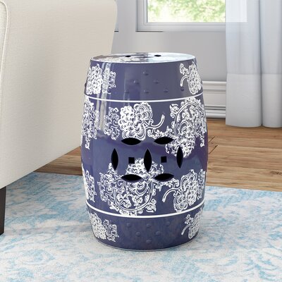 DaughteryCeramic Garden Stool by House of Hampton