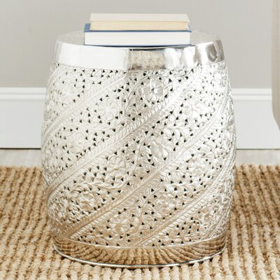Oxley Metal Accent Stool by Mercer41