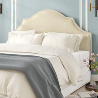Dix Upholstered Panel Headboard by House of Hampton