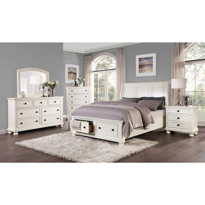 Mihaiela Queen Sleigh 6 Piece Bedroom Set by Canora Grey