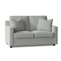 Aynar 58" Square Arm Sofa Bed with Reversible Cushions by Kelly Clarkson Home