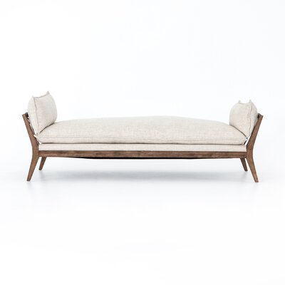 Kristen Solid Wood Upholstered Chaise Lounge by Joss & Main