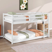 Laurentius Twin over Twin Solid Wood Standard Bunk Bed by Harriet Bee by Harriet Bee