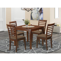 Gazaway 5 - Piece Solid Wood Dining Set by Three Posts