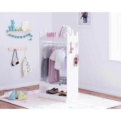 Geovany Kid’s See and Store Dress-up Center Armoire by Harriet Bee