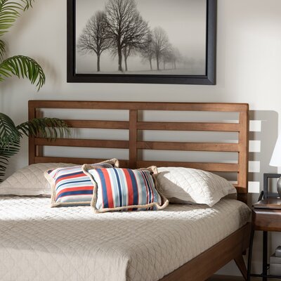 Effrem Slat Headboard by Millwood Pines