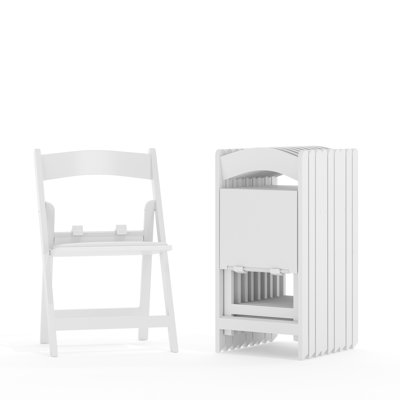 Hao Kids Resin Folding Chair with Vinyl Padded Seat by Harriet Bee