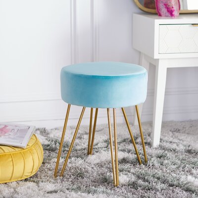 Nandina Metal Accent Stool by Mercer41
