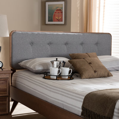 Morganville Upholstered Panel Headboard by Latitude Run