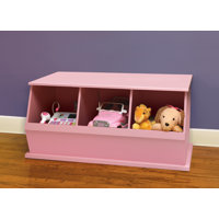 Swerting Manufactured Wood Toy Organizer by Harriet Bee