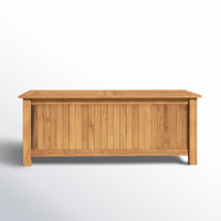 Summerton Teak Solid Wood Deck Box by Birch Lane