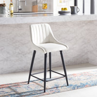 Hallberg 24" Counter Stool by Mercury Row