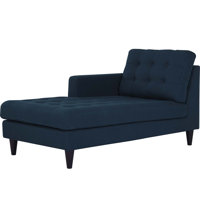 Modway Carson Carrington Humlebaek Right-Arm Upholstered Fabric Chaise by Modway