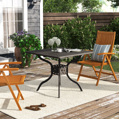 Carterton 36" Square Dining Table by Three Posts