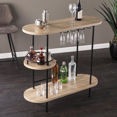 Sebago Bar with Wine Storage by Willa Arlo Interiors