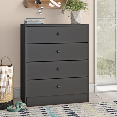 Mcclarrie Simplistic 4 Drawer 30" W Dresser by 17 Stories