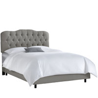 Rodan Tufted Upholstered Low Profile Standard Bed by Birch Lane
