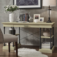 Kyler Solid Wood Desk by Greyleigh