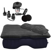 Arlmont & Co. Inflatable Travel Car Mattress Air Bed Back Seat Sleep Rest Mat 2 Pillow Pump by Arlmont & Co.
