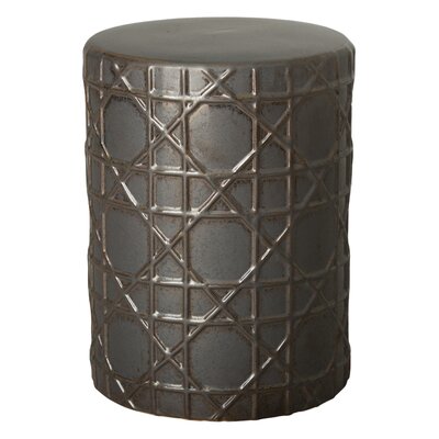 Timpson Ceramic Garden Stool by Breakwater Bay
