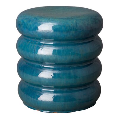 Ravenna Ceramic Garden Stool by Longshore Tides