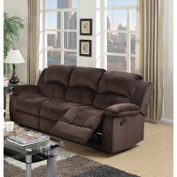 Khashayar 83" Pillow Top Arm Reclining Sofa by Latitude Run
