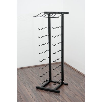Illinois 27 Bottle Floor Wine Bottle Rack by Rebrilliant