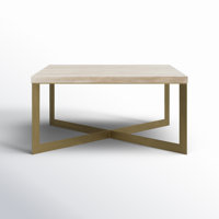 Tulane Cross Legs Coffee Table by Joss & Main