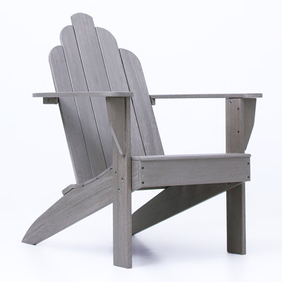 Sanchaya Teak Outdoor Adirondack Chair by Rosecliff Heights