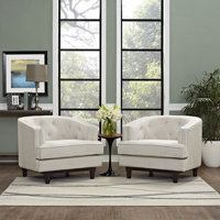 Modway Strick & Bolton Allington Button-tufted Armchair by Modway
