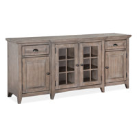 Kenzie Solid Wood TV Stand for TVs up to 78" by Laurel Foundry Modern Farmhouse