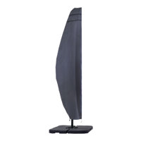 Patio Offset Umbrella Cover - 600D Waterproof Outdoor Market Umbrella Cover - Fits Market Umbrella Up To 12 Feet by Arlmont & Co.