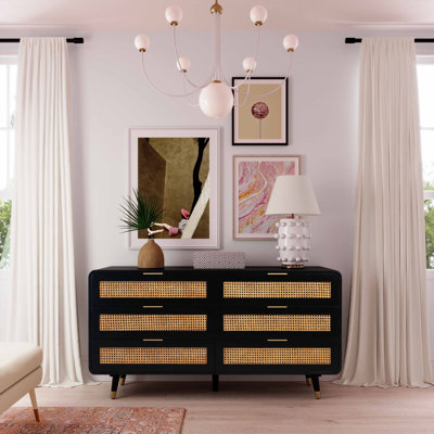 Cianciulli 6 Drawer Double Dresser by Bay Isle Home