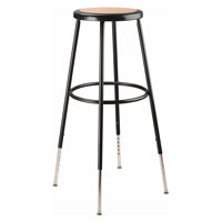 Height Adjustable Lab Stool by National Public Seating