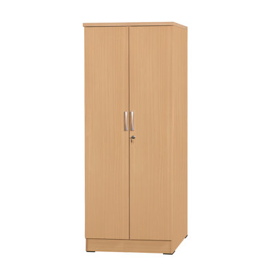 Schriver 2 Door Wardrobe 20"D x 31"W x 72"H by Ebern Designs