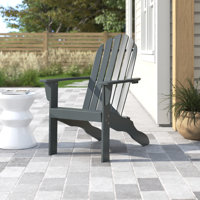 Aldershot Solid Wood Adirondack Chair by Sand & Stable