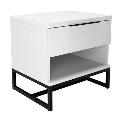 Boyd Catania Single Drawer Modern  Low Profile Nightstand by Boyd Sleep