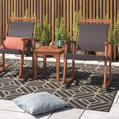 Aalap 3 pieces Seating Group by Wade Logan