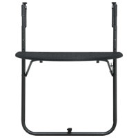 Aulani Foldable Plastic Balcony Table by Ebern Designs