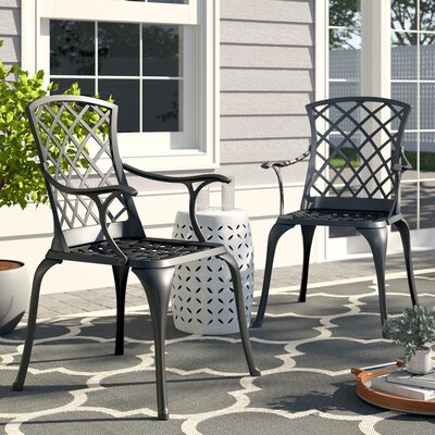 Algrid Dining Armchair by Lark Manor