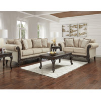 Halima Carved Wood Frame 5-piece Living Room Set by Astoria Grand
