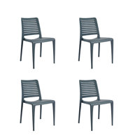 Aquil Stacking Patio Dining Side Chair by Orren Ellis