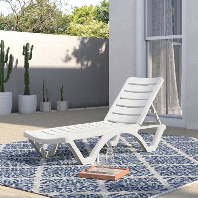 Justice 74" Long Reclining Single Chaise by Mistana