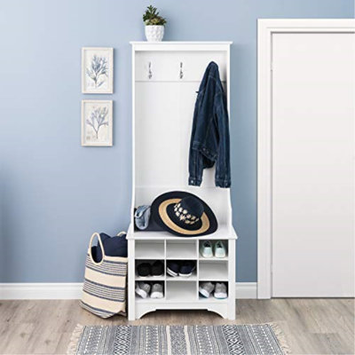 Angelica Hall Tree with Bench and Shoe Storage by Gracie Oaks