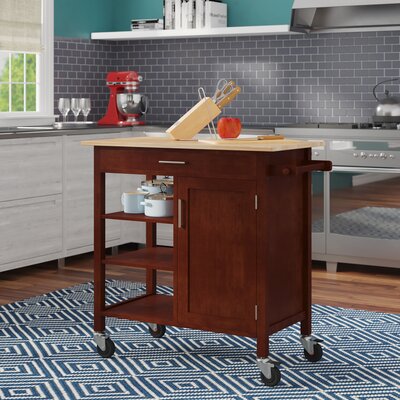 Elian Kitchen Cart by Ebern Designs